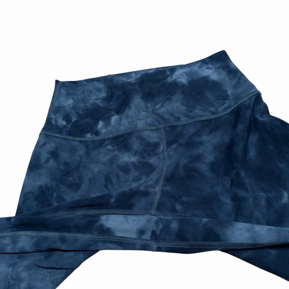 Lululemon Align High Rise Crop 21' Leggings - Diamond Dye Pitched‎ Grey - Size 6